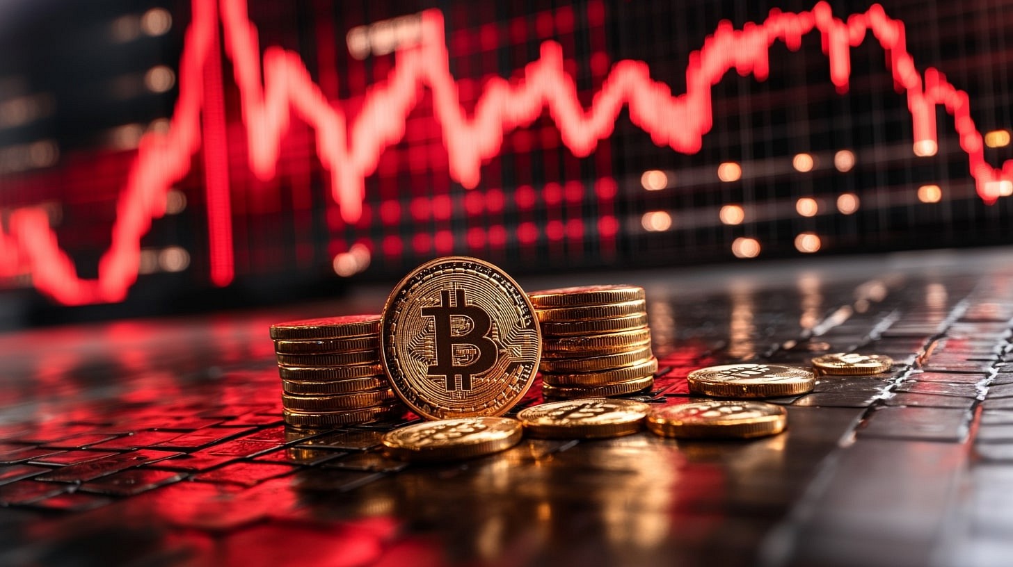 Цена Bitcoin падает, но Finery Markets сообщает о рекордном объеме в $1,8 млрд