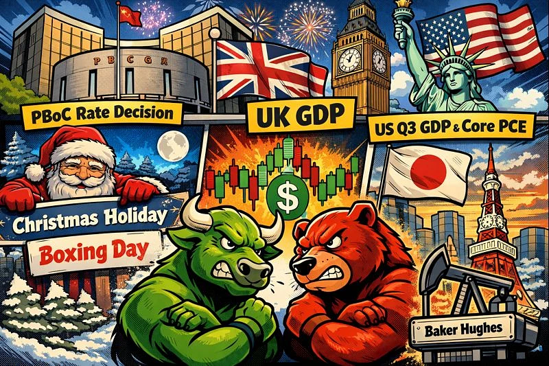 Тонкий праздничный рынок, в центре внимания Китай и данные из США