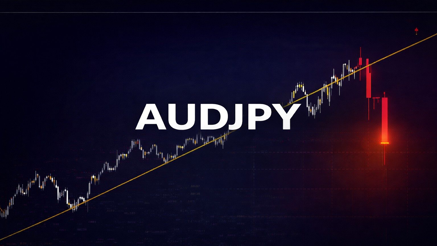 AUDJPY preparing for a correction? Quantitative analysis shows a 93% probability of a decline