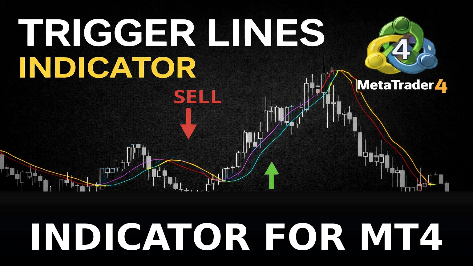 Trigger Lines Indicator untuk MT4 — indikator tren dan pembalikan yang sederhana