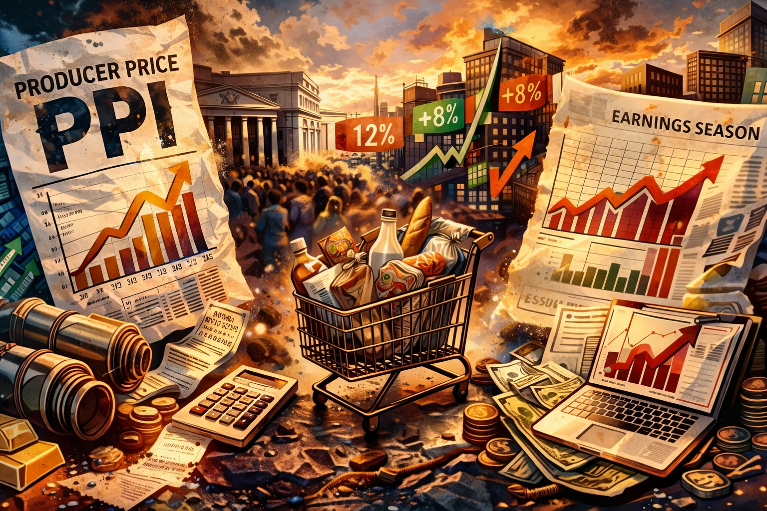 „Jegyzőkönyv után” — PPI, fogyasztói pulzus és a vállalati szezon első valóságtesztje