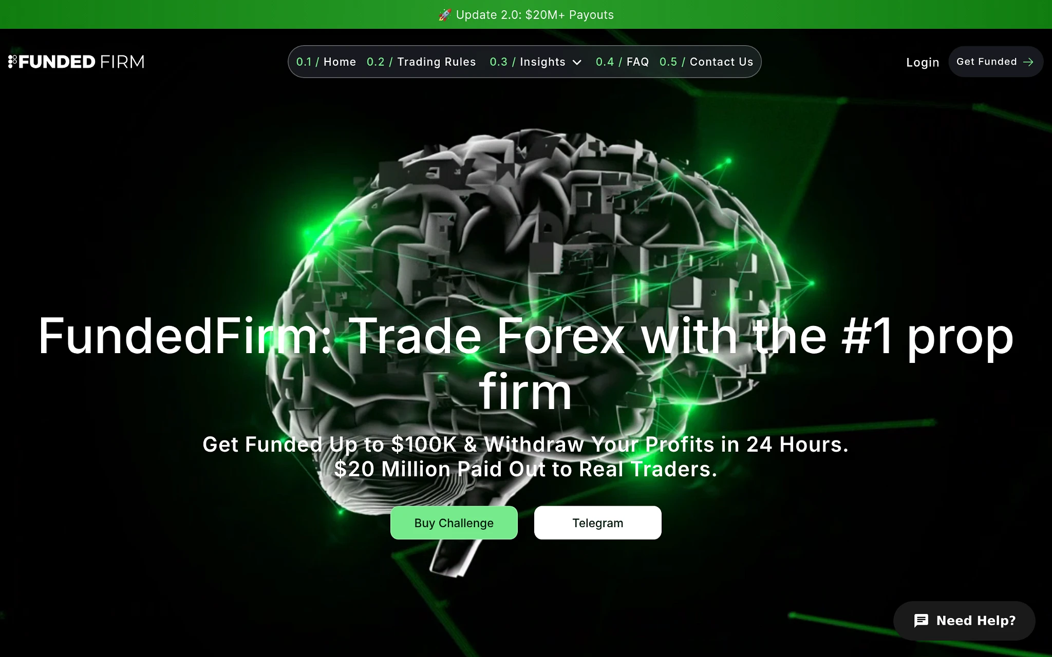 Funded Firm Screenshot