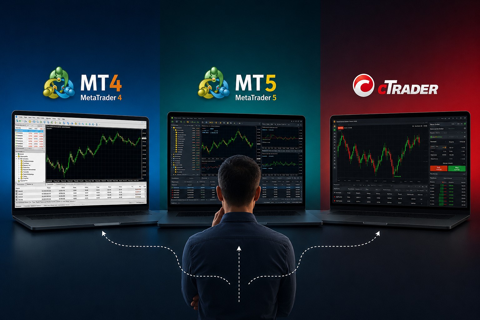 MT4, MT5 and cTrader: How to Choose a Trading Platform