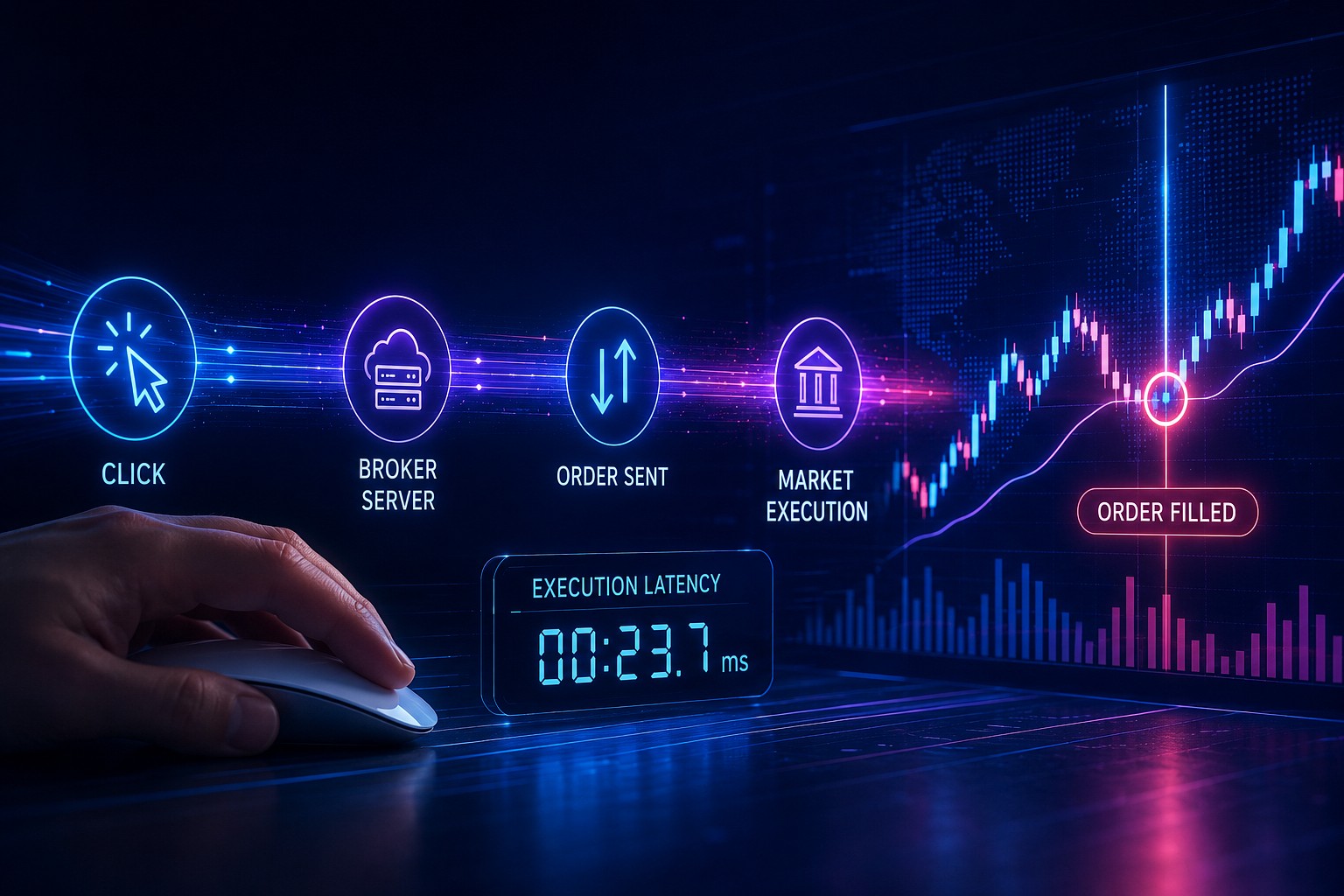 Что такое задержка исполнения и почему она важна в Forex-трейдинге