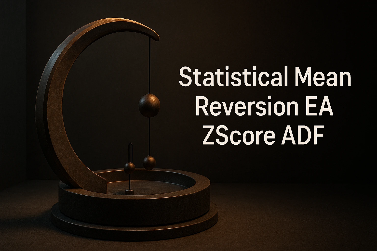 Statistical Mean Reversion EA ZScore ADF